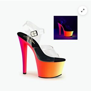 Pleaser Rainbow Heels